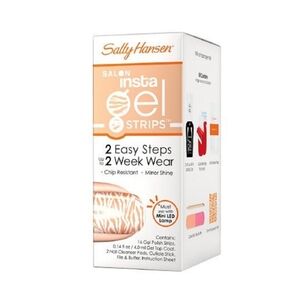 NEW Sally Hansen Insta Gel Strips Nail kit *damage to box*
